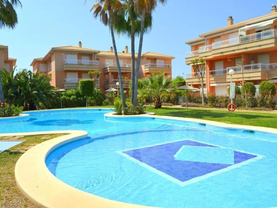 Javea Beach Blue House Eksteriør billede