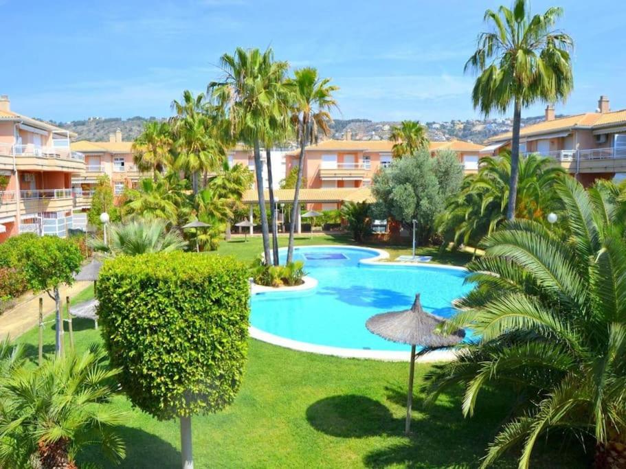 Javea Beach Blue House Eksteriør billede