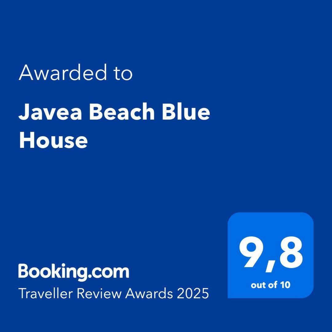 Javea Beach Blue House Eksteriør billede